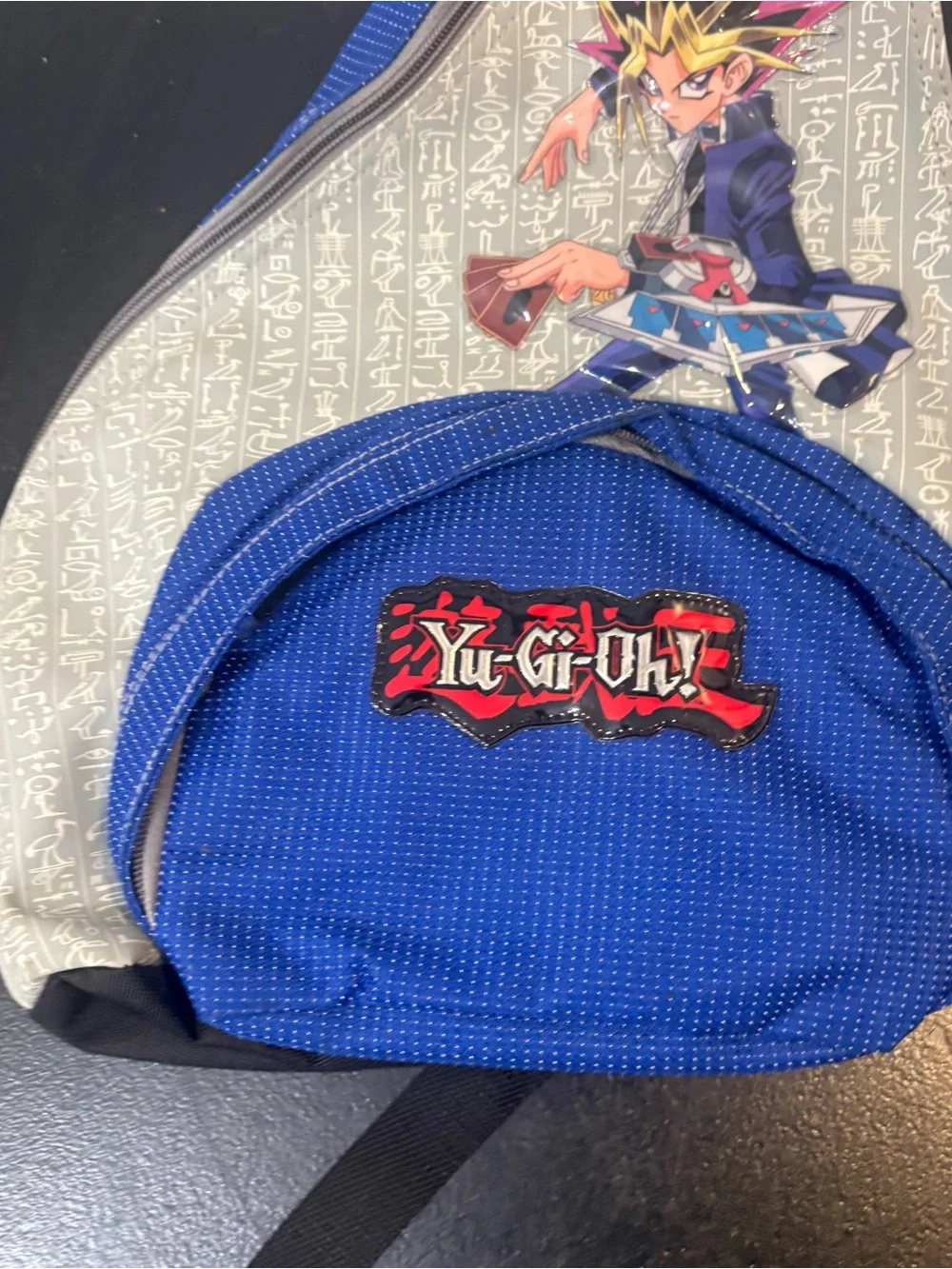 Vintage 90s Yu Gi Oh Crossbody Bag Rare HTF NEW